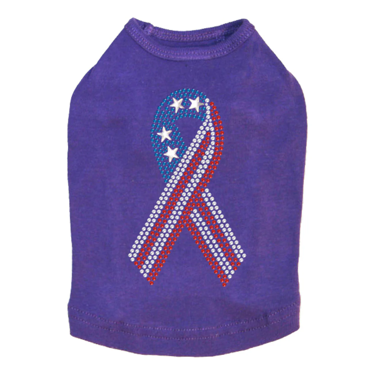Ribbon (Red, White, & Blue) - Dog Tank - Image 10