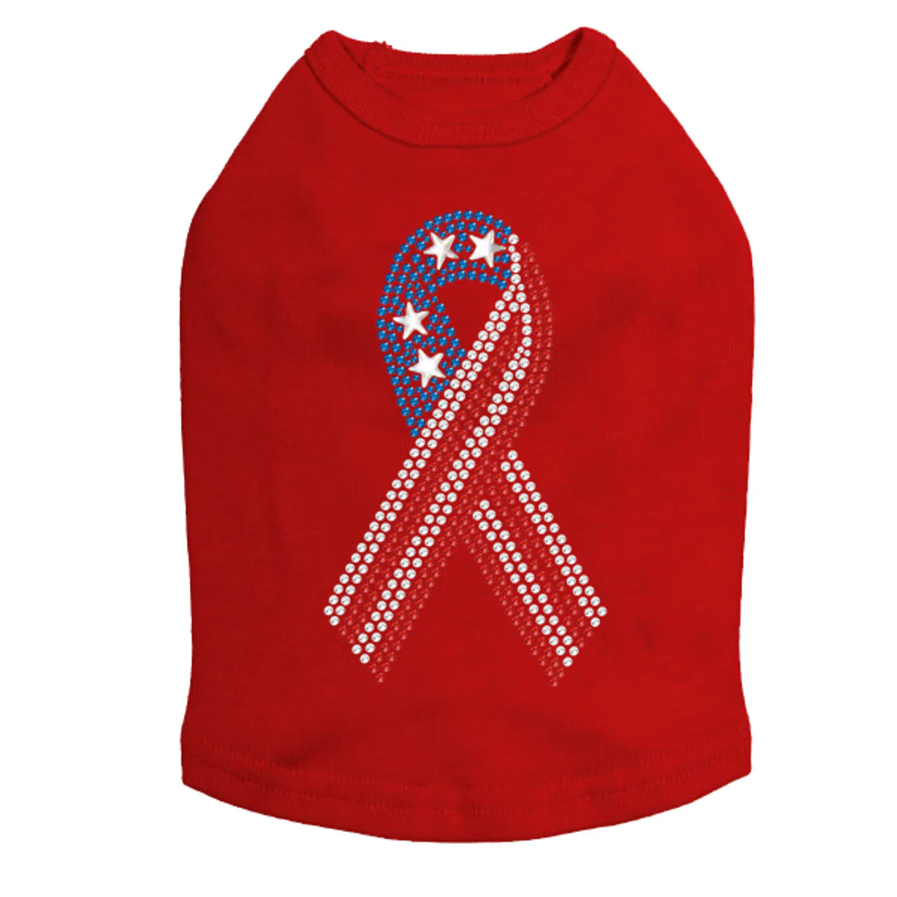 Ribbon (Red, White, & Blue) - Dog Tank - Image 7