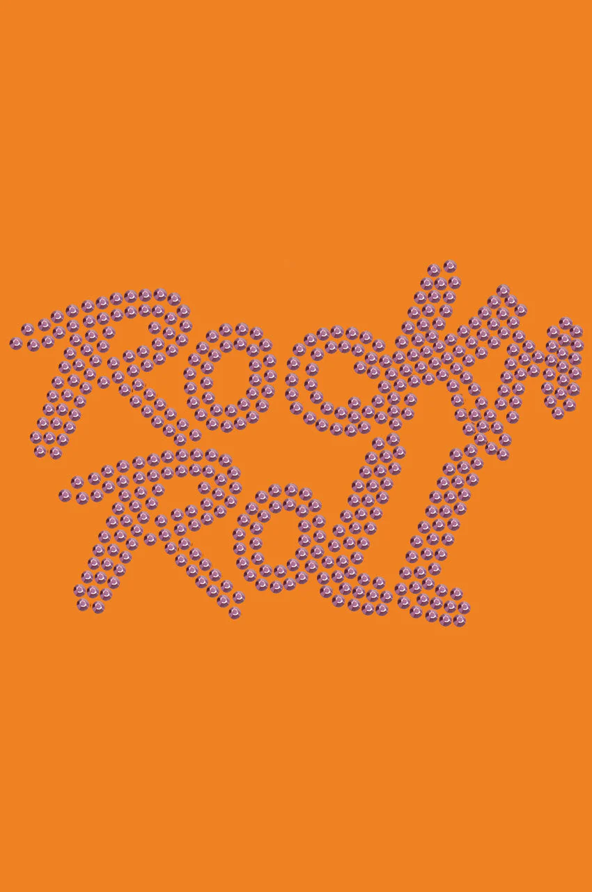 Rock n Roll (Pink Rhinestuds) - Bandanna - Image 11