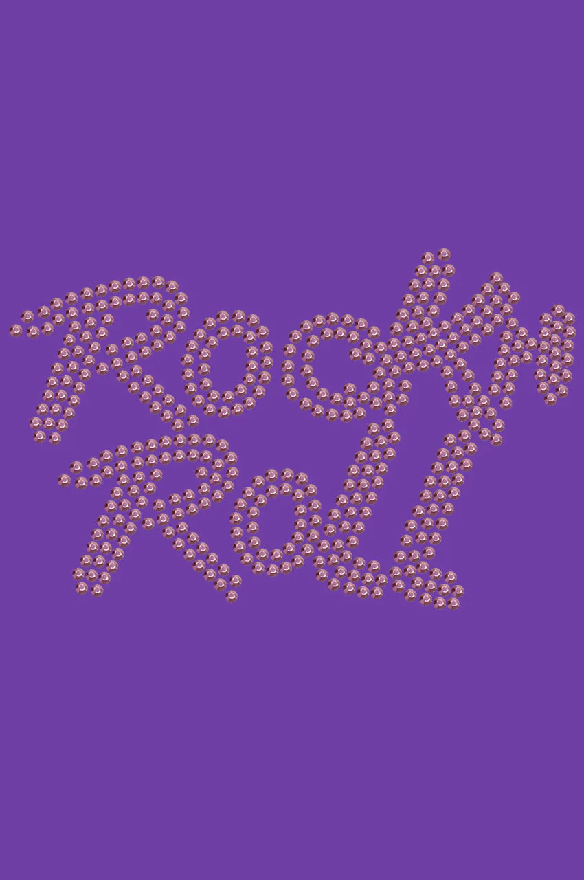 Rock n Roll (Pink Rhinestuds) - Bandanna - Image 12