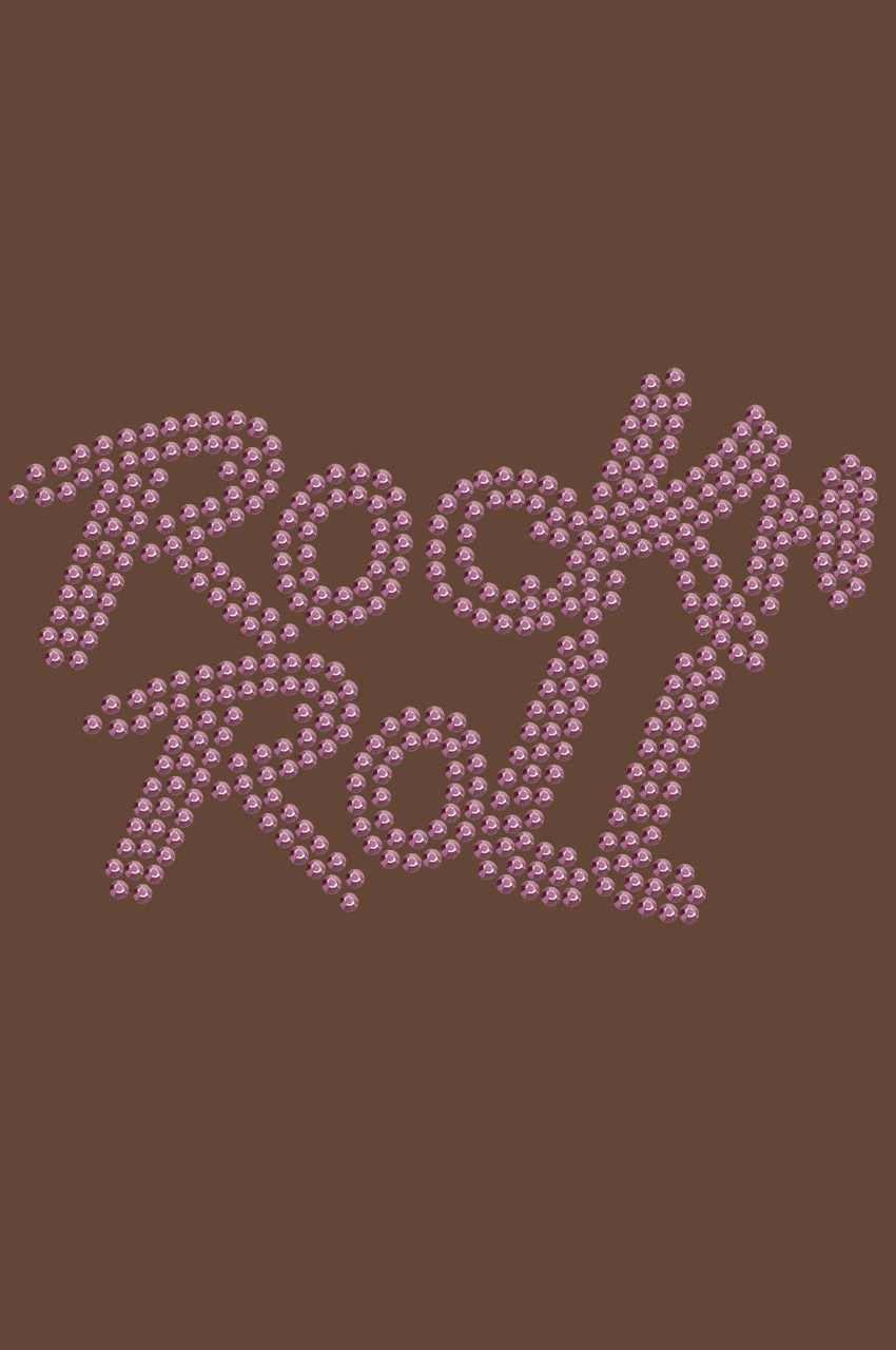 Rock n Roll (Pink Rhinestuds) - Bandanna - Image 5