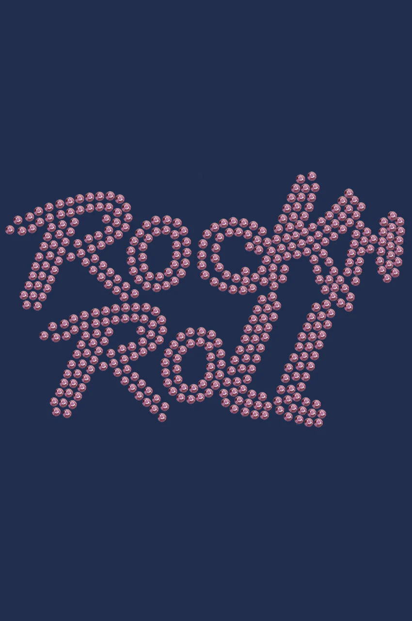 Rock n Roll (Pink Rhinestuds) - Bandanna - Image 6