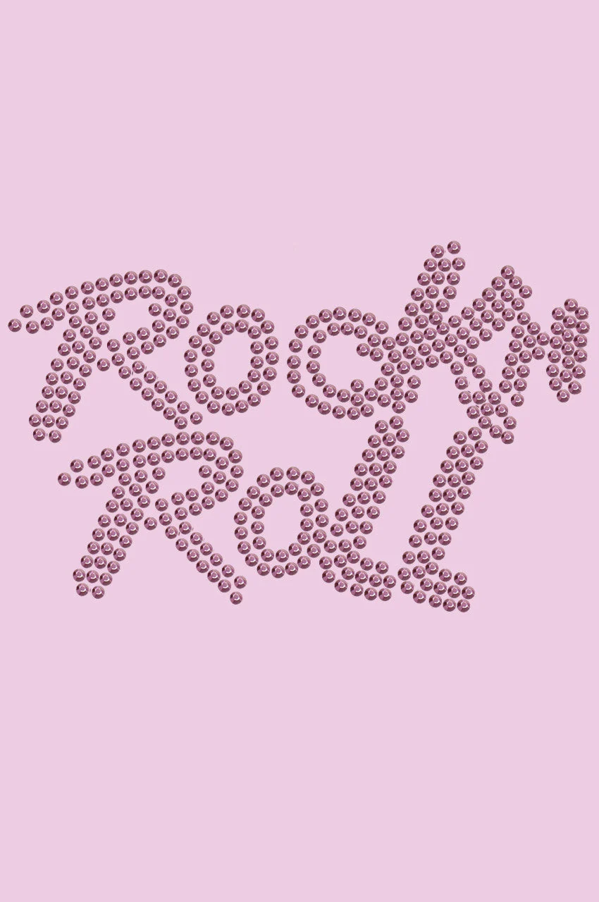 Rock n Roll (Pink Rhinestuds) - Bandanna - Image 8