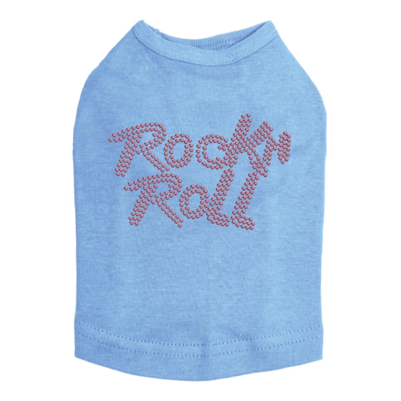 Rock n Roll (Pink Rhinestuds) - Dog Tank - Image 2