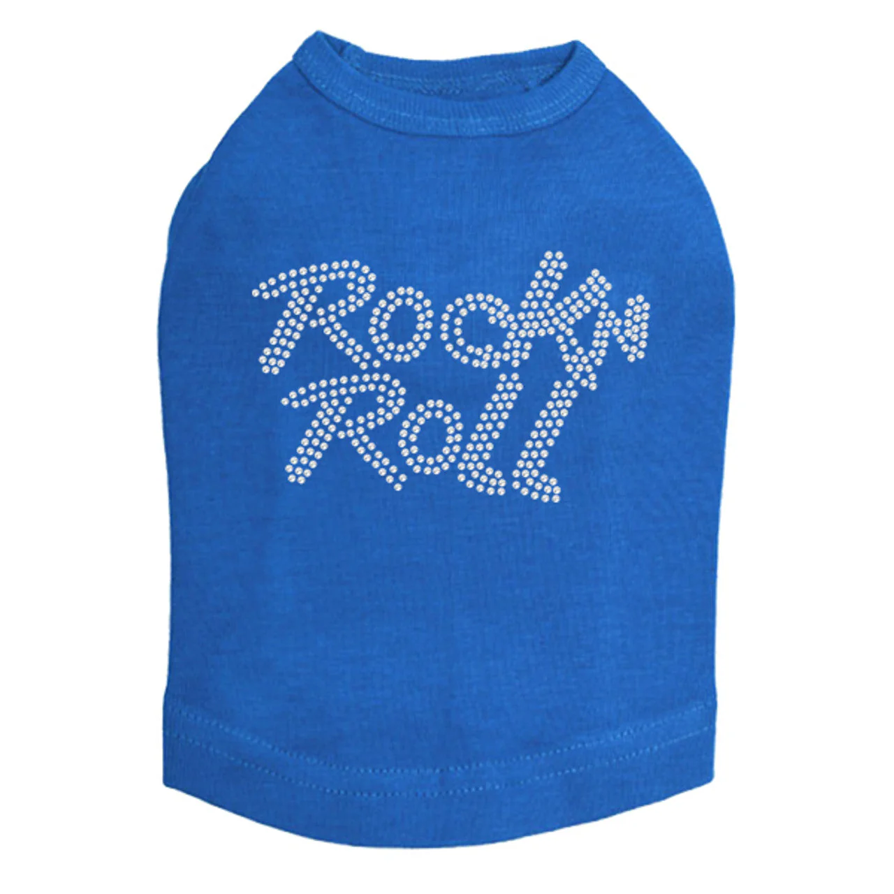 Rock n Roll (Rhinestone) - Dog Tank - Image 10