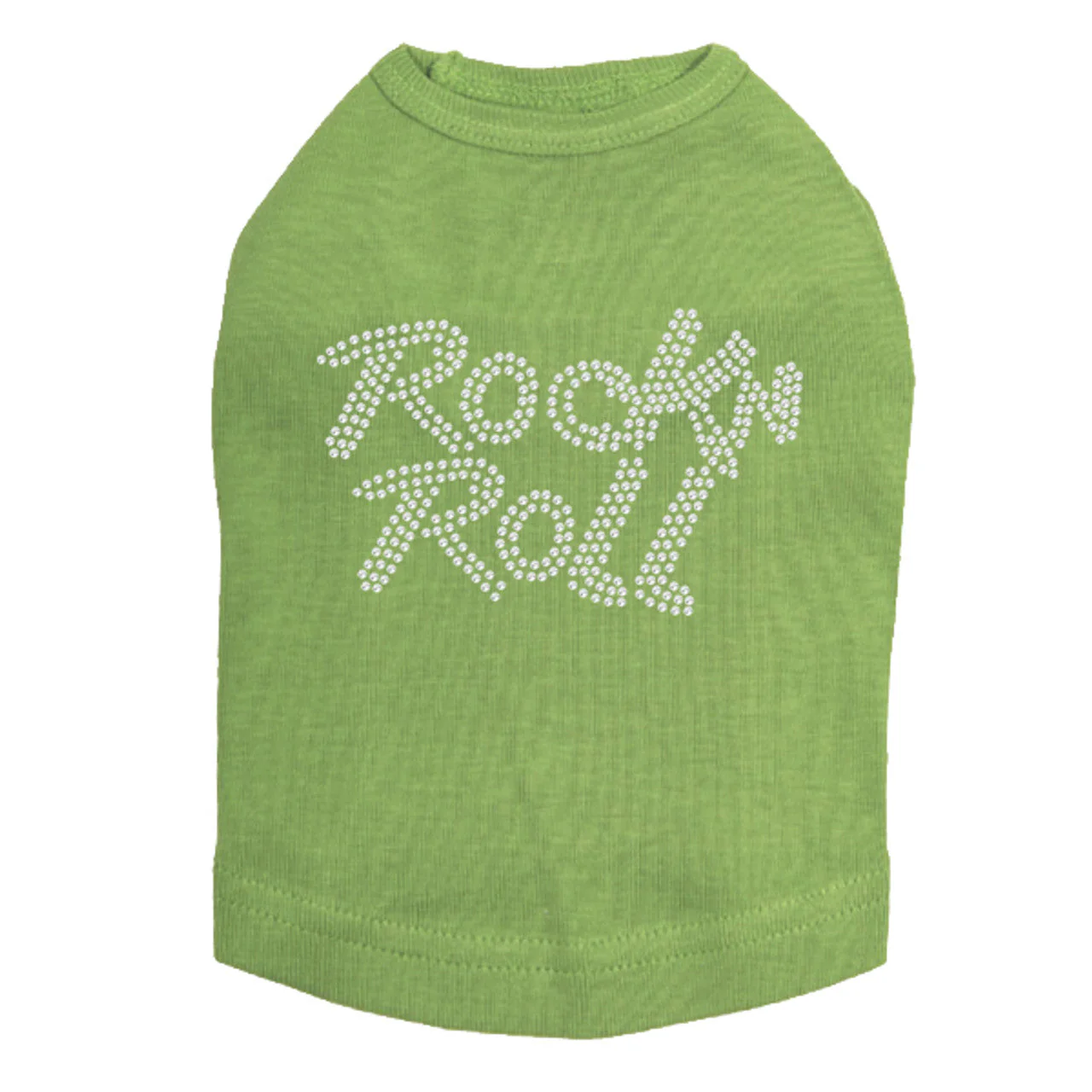 Rock n Roll (Rhinestone) - Dog Tank - Image 14
