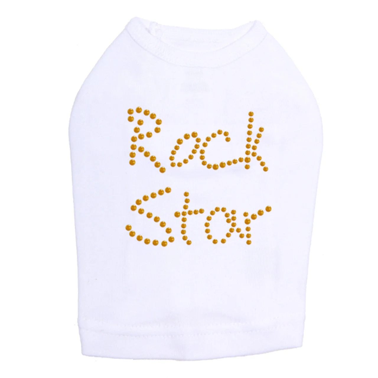 Rock Star (Gold) - Dog Tank - Image 11