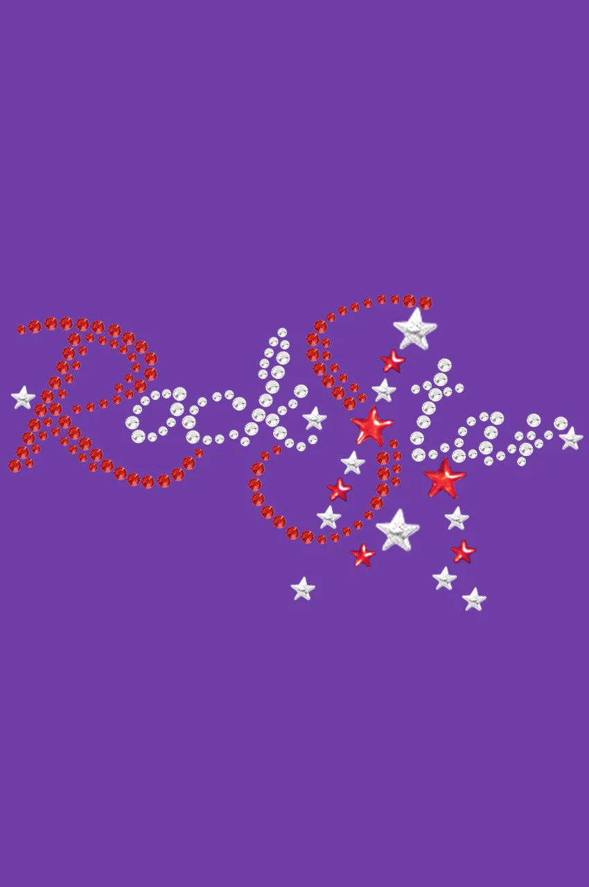 Rock Star (Red Austrian crystal Rhinestones) - Bandanna - Image 10