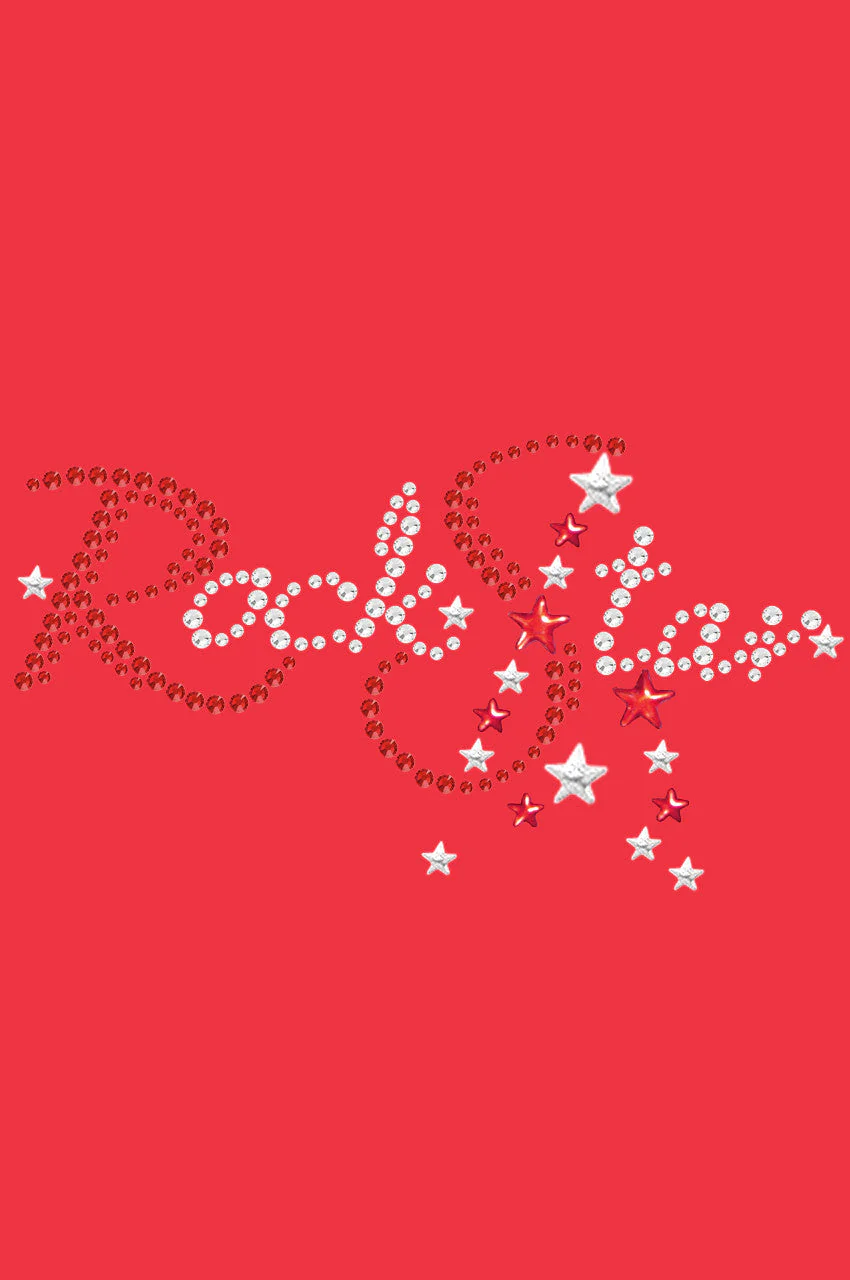 Rock Star (Red Austrian crystal Rhinestones) - Bandanna - Image 14