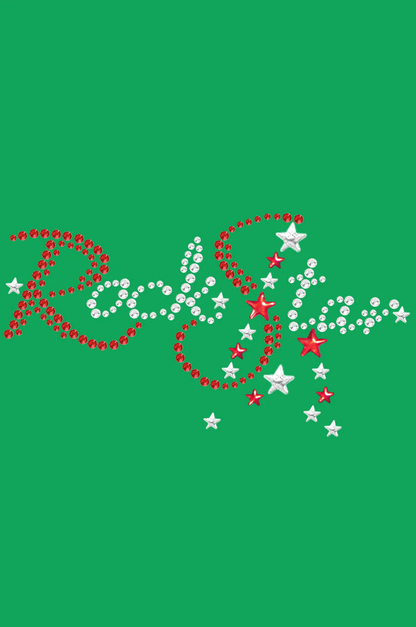 Rock Star (Red Austrian crystal Rhinestones) - Bandanna - Image 8