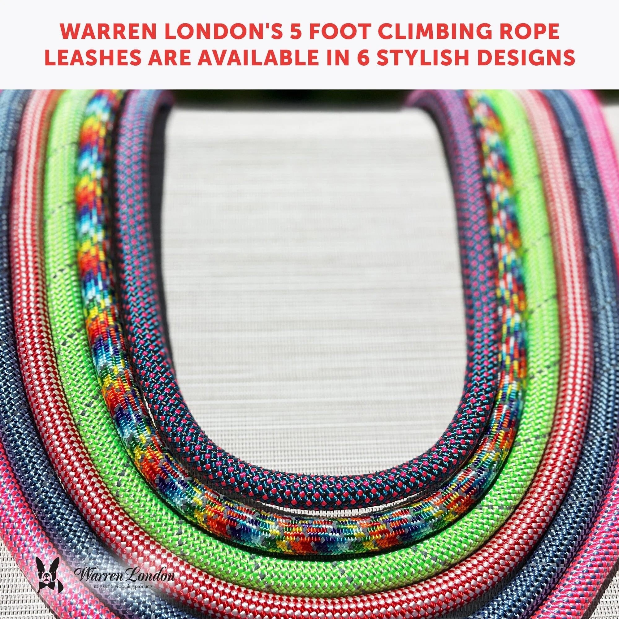 Rope Leash - Purple - Image 5