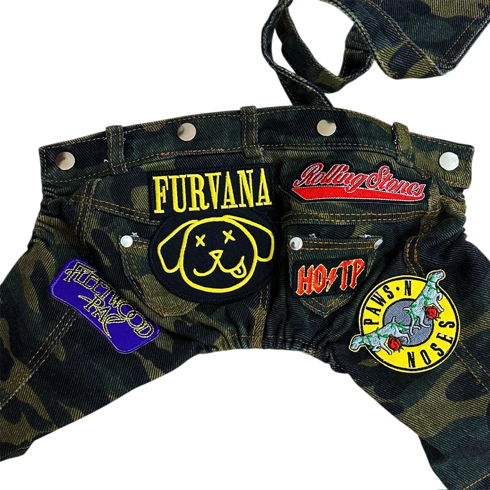 Ruff & Roll Camo Overalls - Image 2