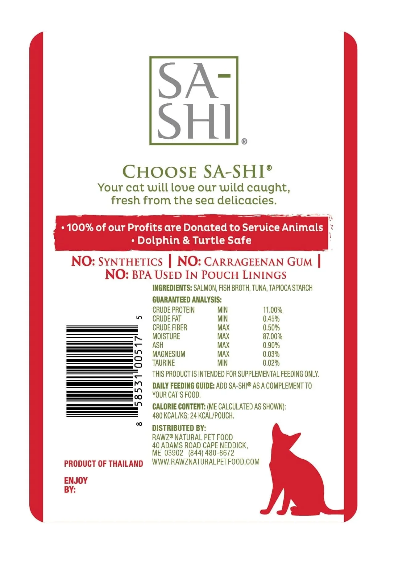 Sa-Shi Salon & Tuna Recipe (1.76oz) - Image 2