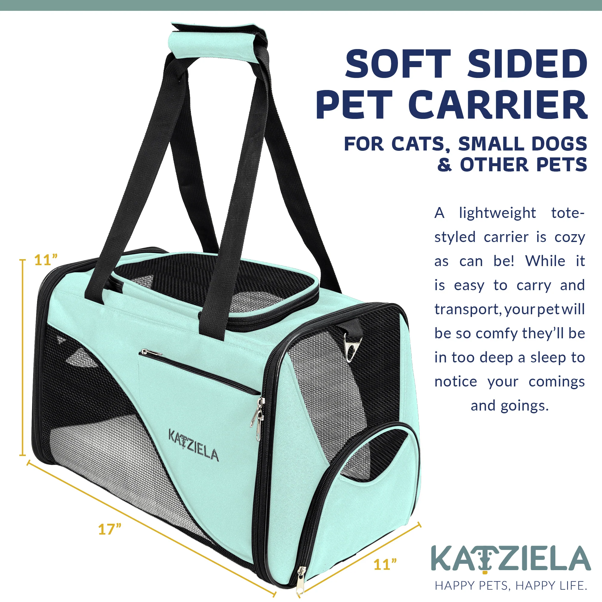 Safari Sleeper Pet Carrier - Comfortable - Image 12