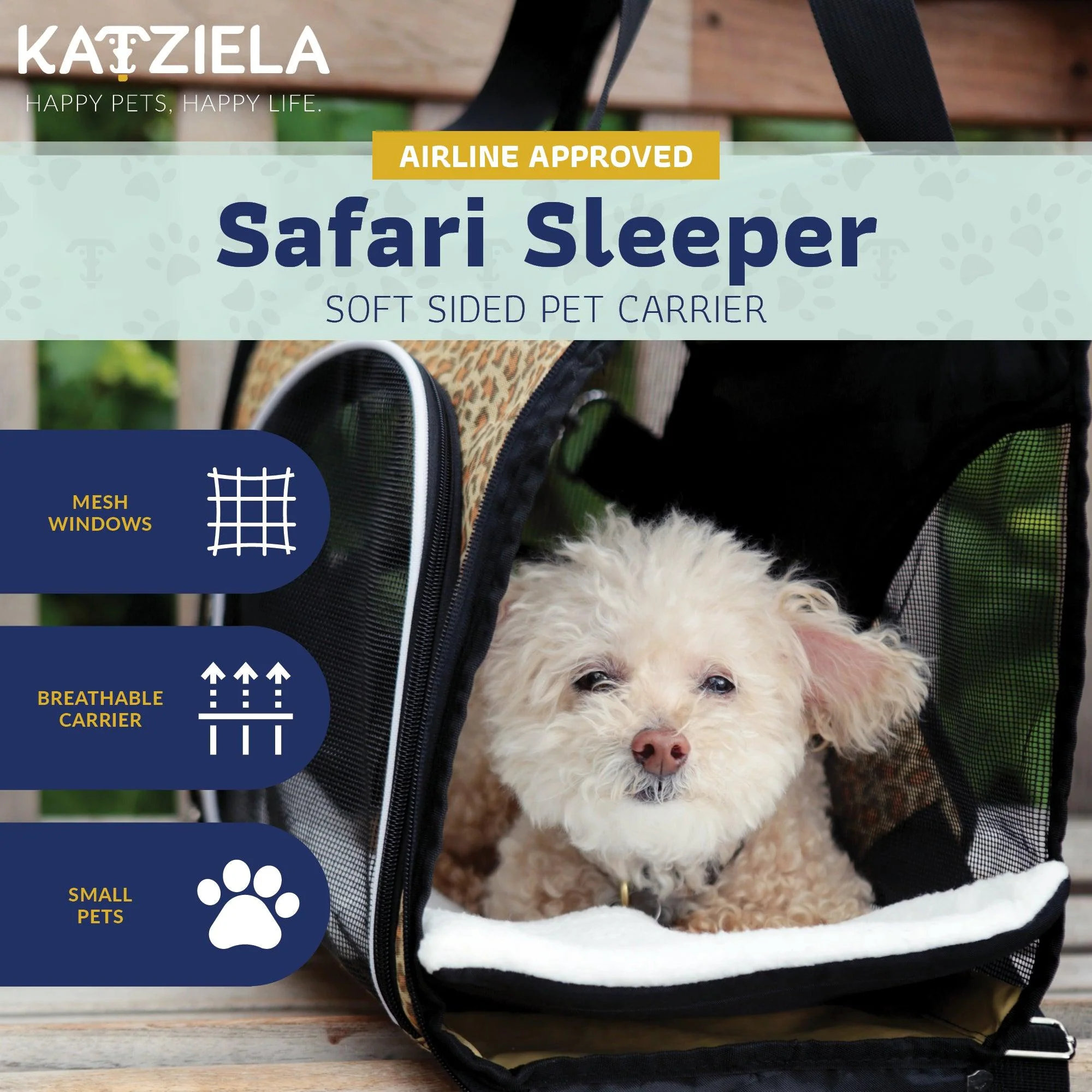 Safari Sleeper Pet Carrier - Comfortable - Image 6