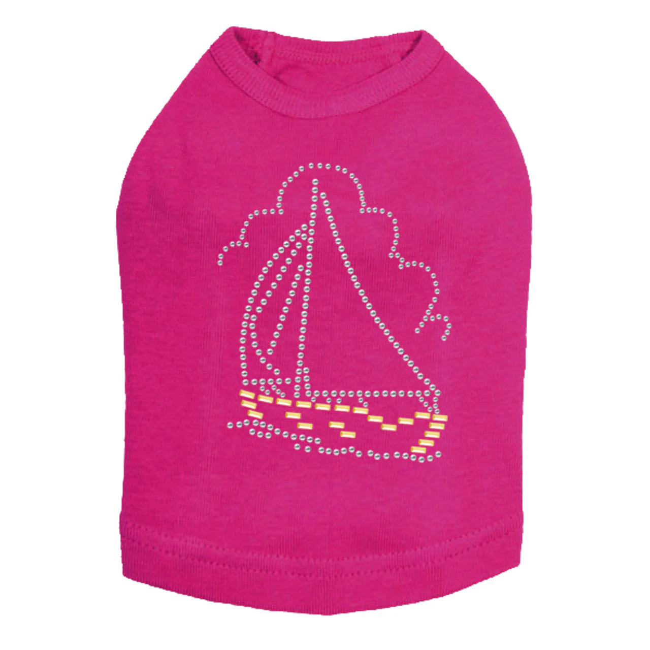Sailboat (Nailhead)  - Dog Tank - Image 5