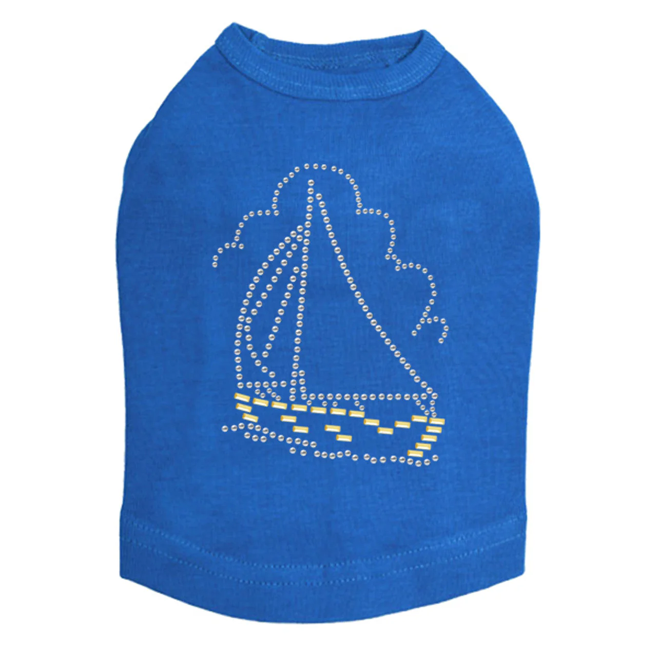 Sailboat (Nailhead)  - Dog Tank - Image 8