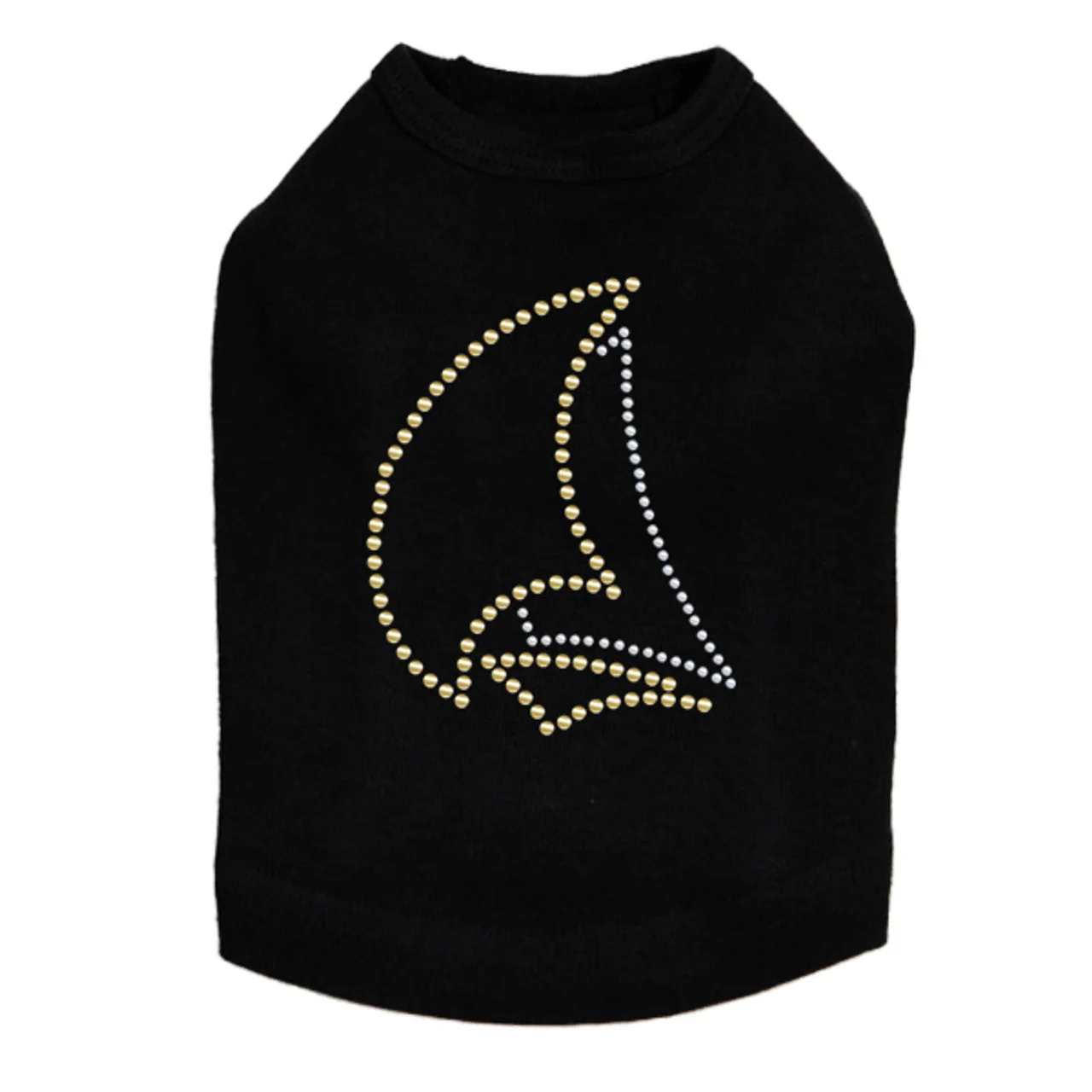 Sailboat (Small - Nailhead) - Dog Tank - Image 7