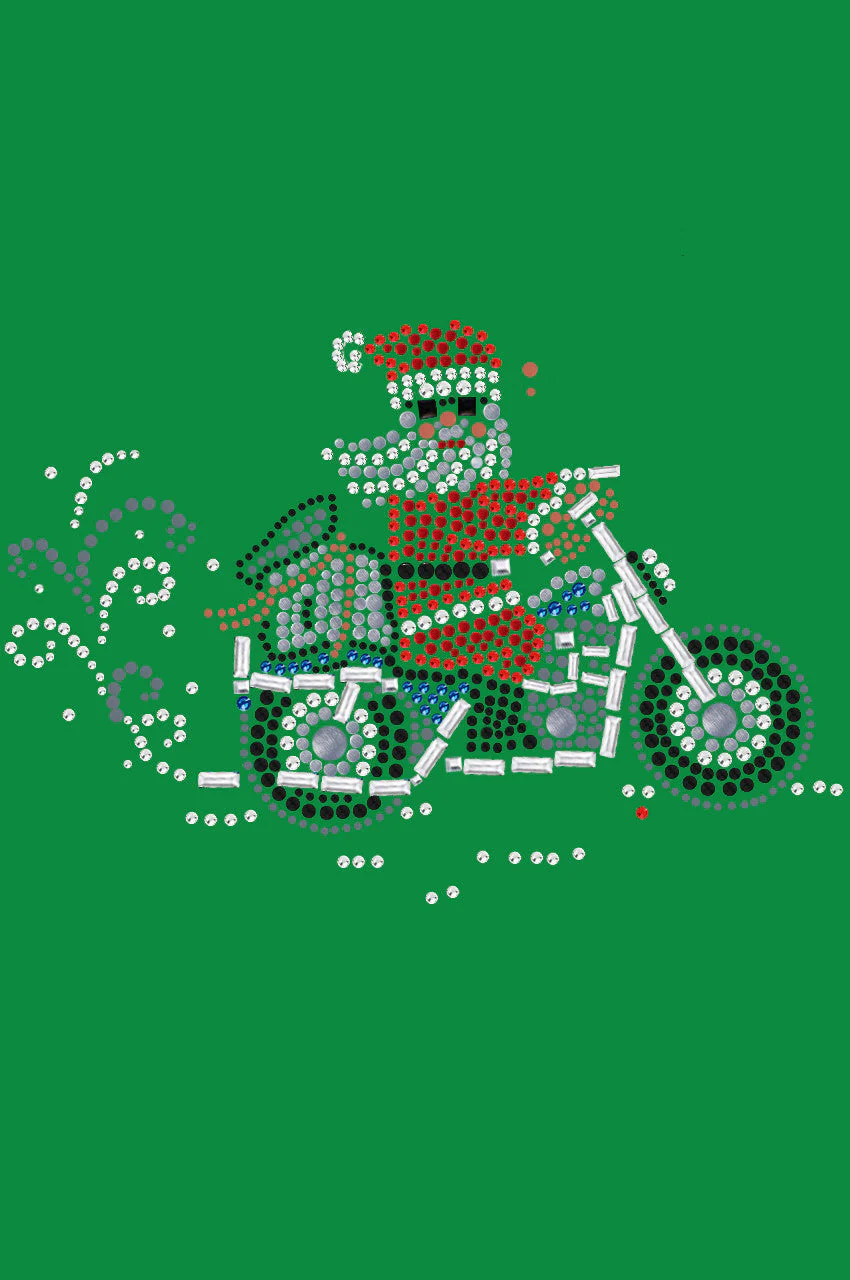 Santa on Motorcycle - Tutu - Image 13