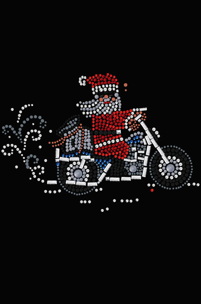 Santa on Motorcycle - Tutu - Image 4