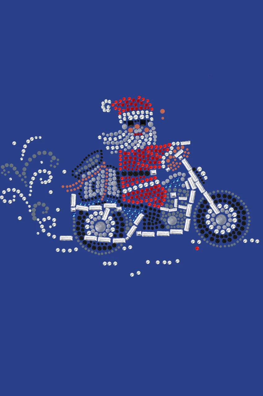 Santa on Motorcycle - Women's Tee - Image 9