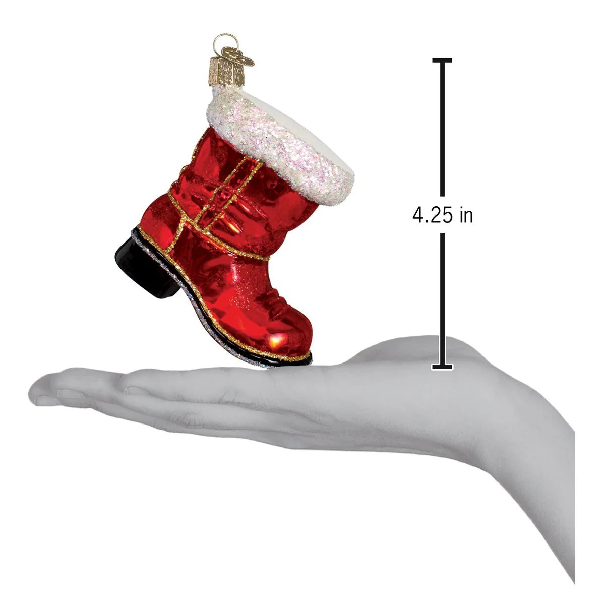 Santas Boot Ornament - Image 4