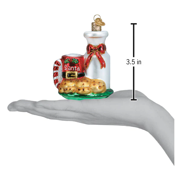 Santas Milk & Cookies Ornament - Image 7