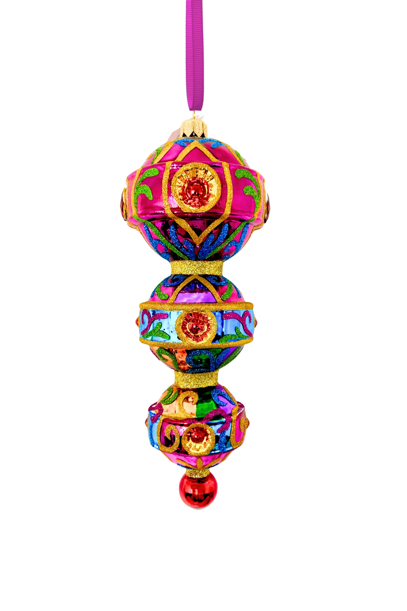 Sardinia Italiana Glass Christmas Ornament - Image 2