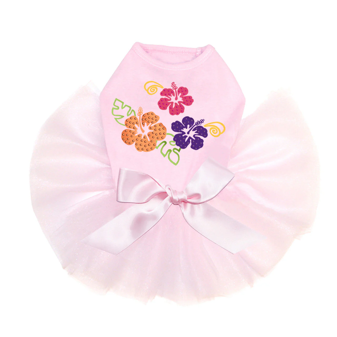 Satin Hibiscus - Custom Tutu - Image 2
