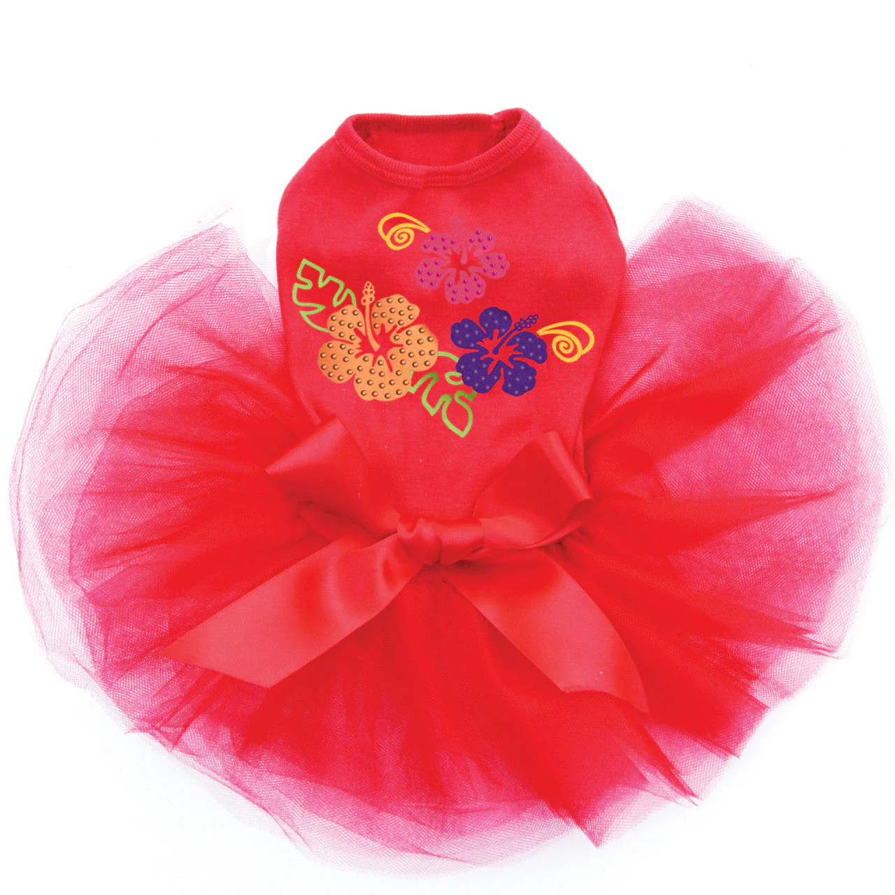 Satin Hibiscus - Custom Tutu - Image 4