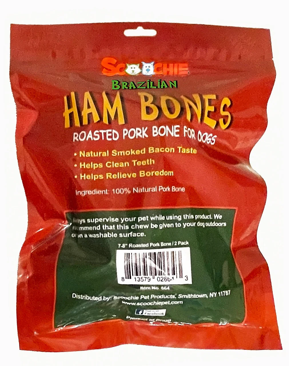 Scoochie Ham Bone / Pork Femur 2PK - Image 2