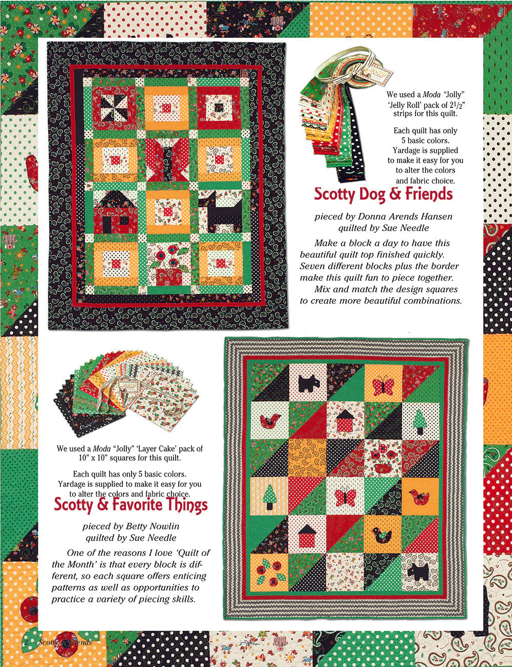 Scotty & Friends: Quilt Of The Month - Image 2