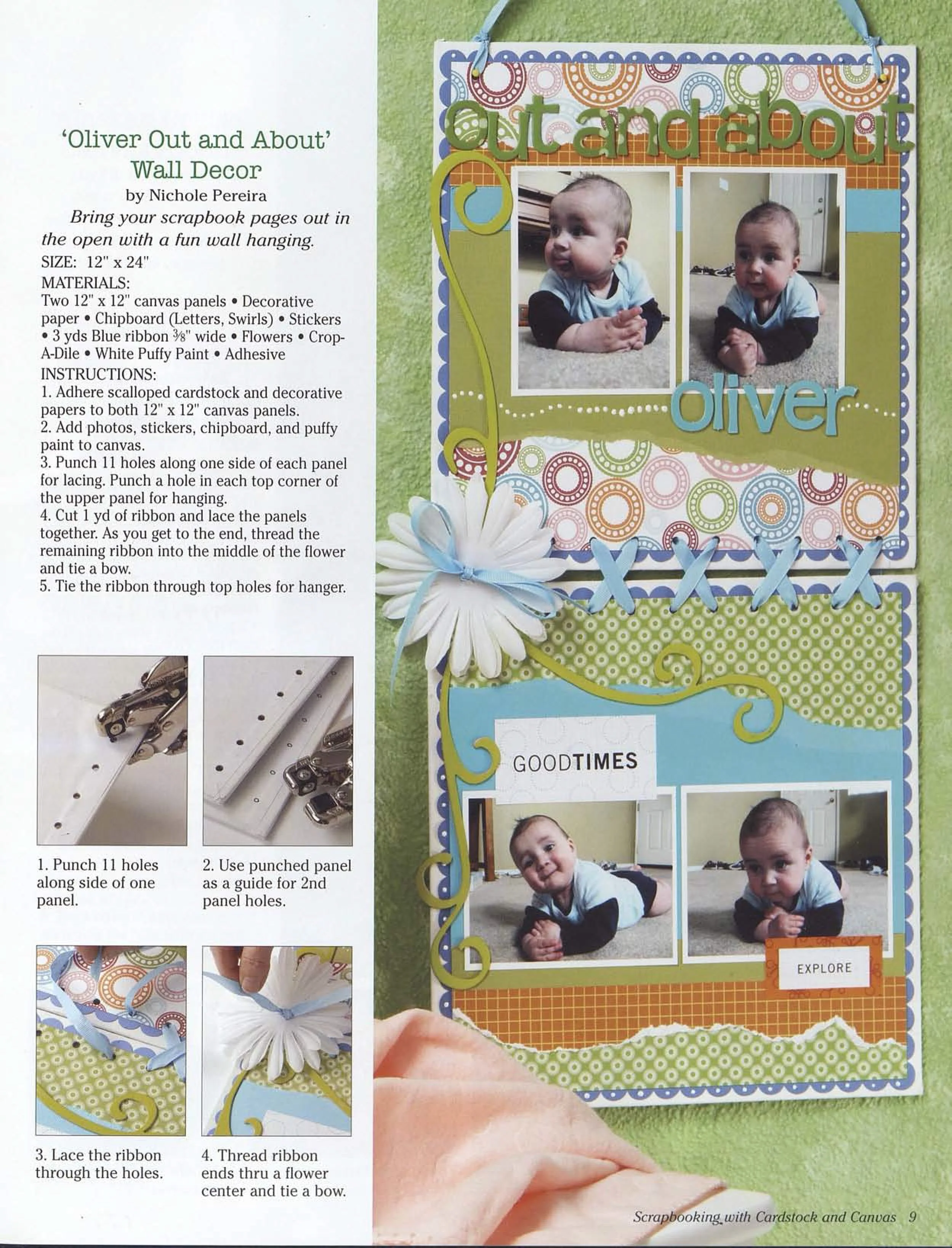 Scrapbooking with Cardstock & Canvas - Image 3
