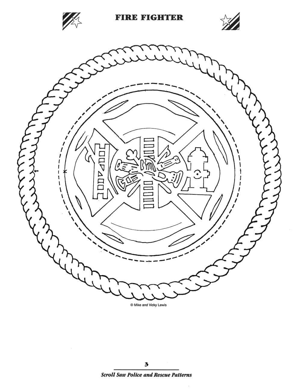 Scroll Saw Police & Rescue Patterns - Image 2