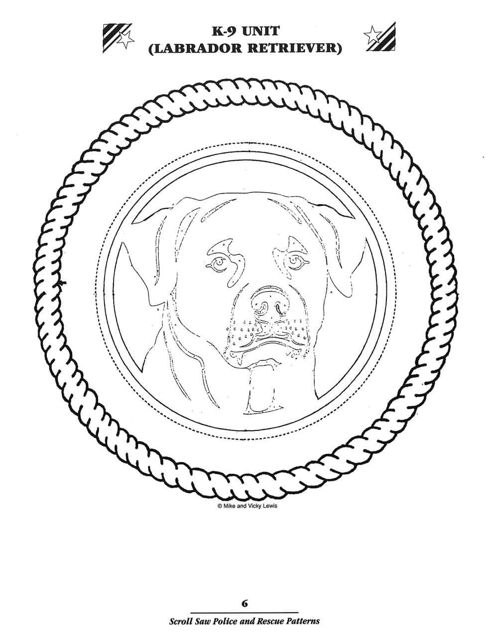 Scroll Saw Police & Rescue Patterns - Image 3