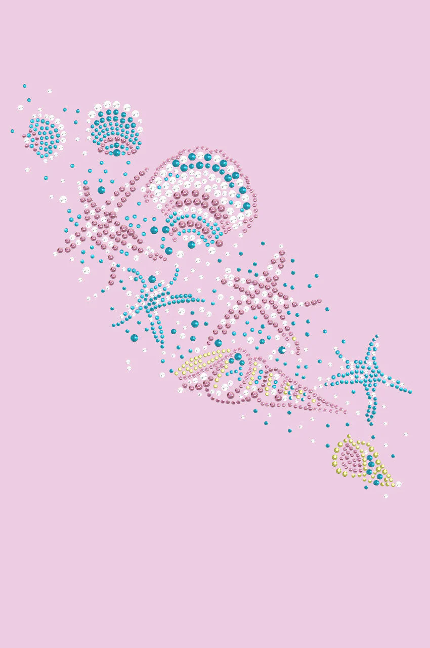 Sea Shells (Pastel) - Bandanna - Image 4