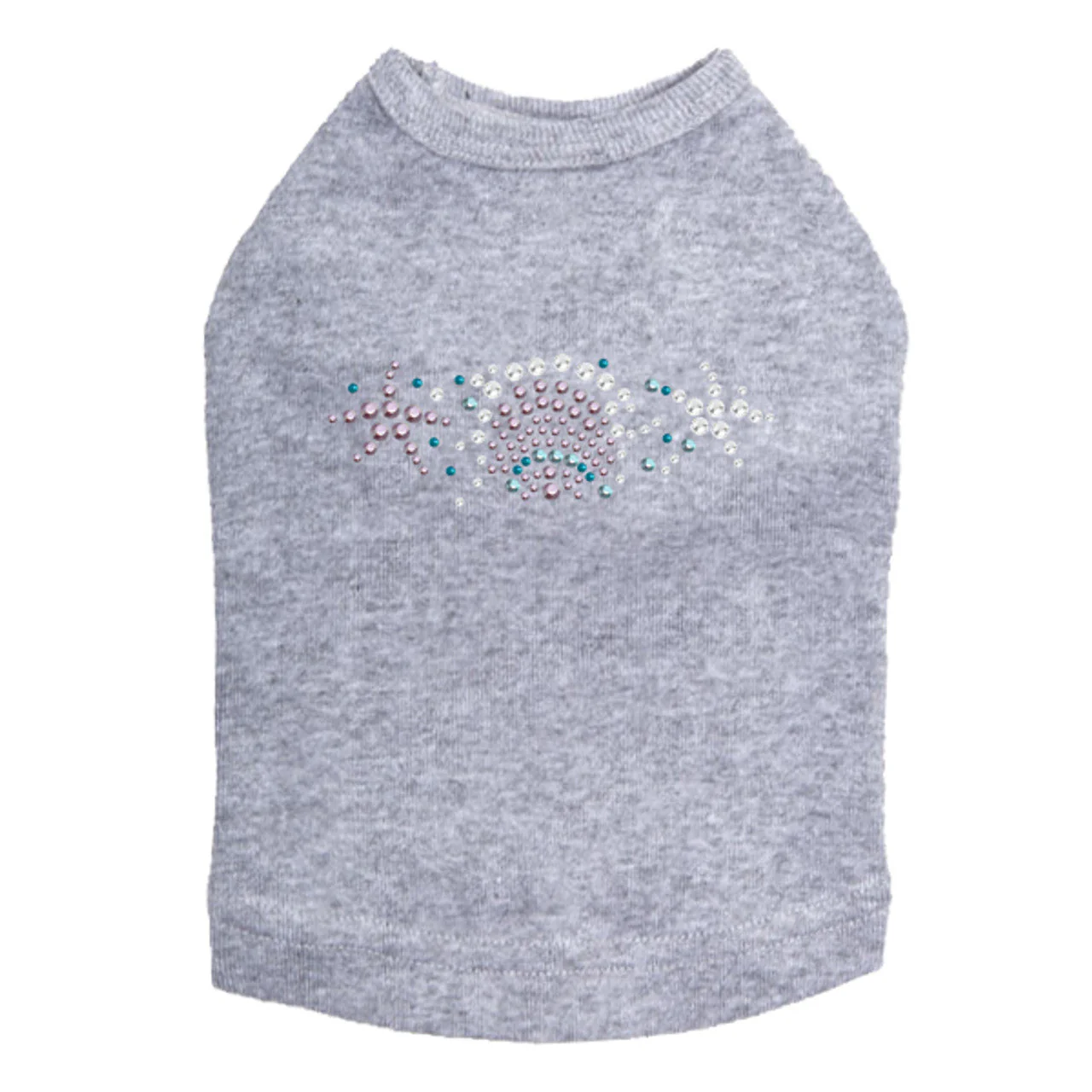 Sea Shells (Small Rhinestone) - Dog Tank - Image 12