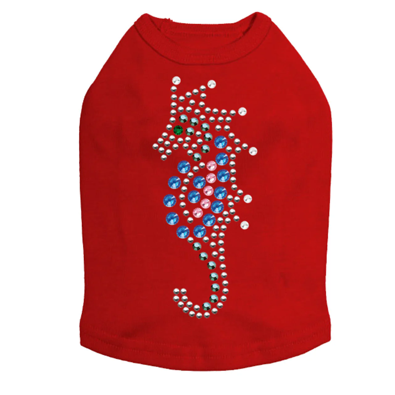 Seahorse (Blue) - Dog Tank - Image 11