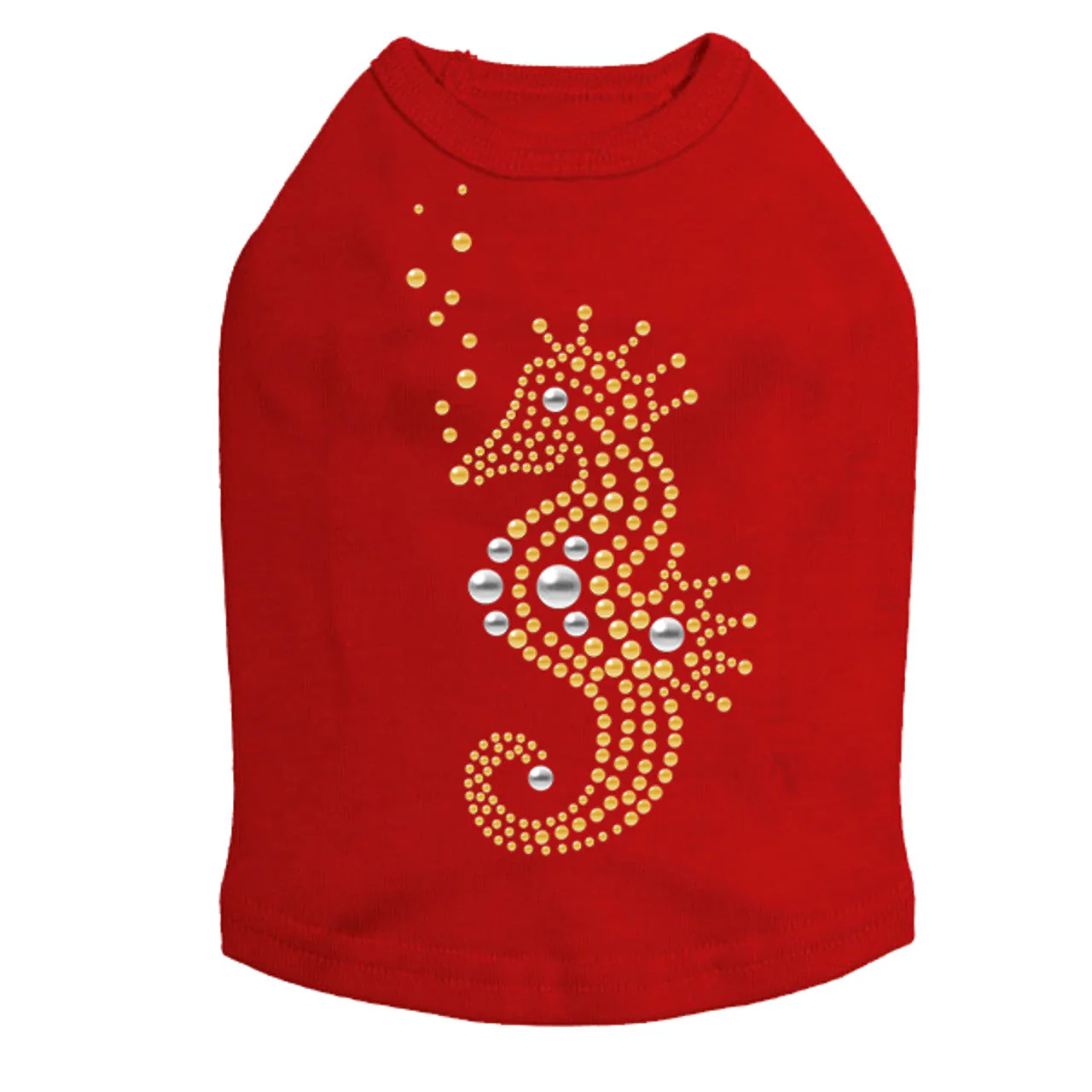 Seahorse (Nailhead) - Dog Tank - Image 8