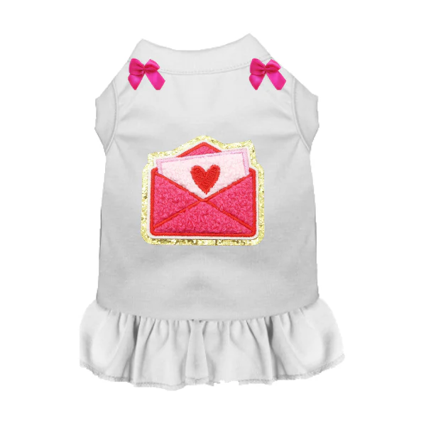 Bark 5th Ave., LLC Personalized Dog Dress - Red - Image 3