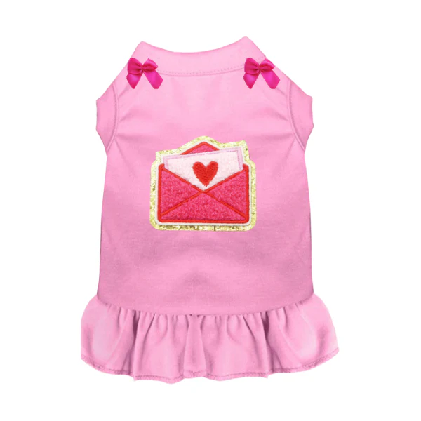 Bark 5th Ave., LLC Personalized Dog Dress - Red - Image 5