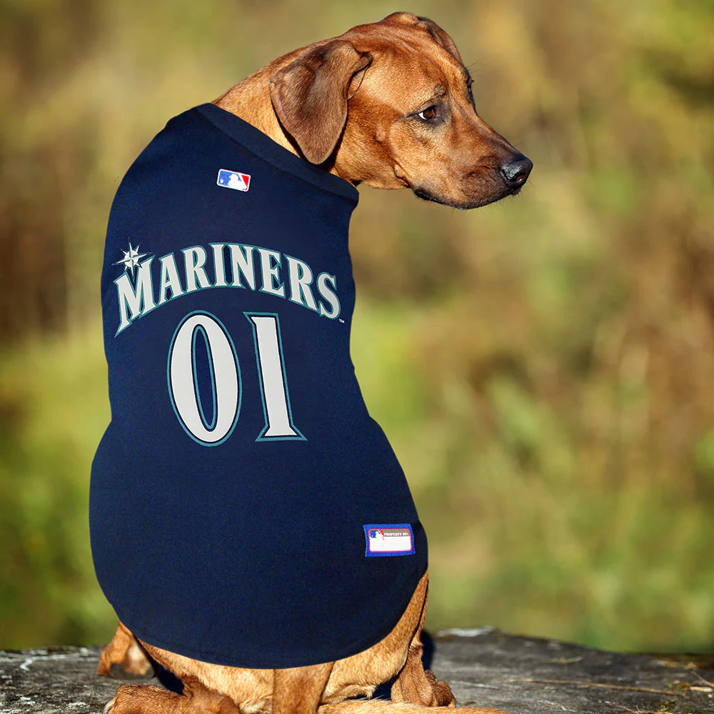 Seattle Mariners Dog Jersey - Image 4