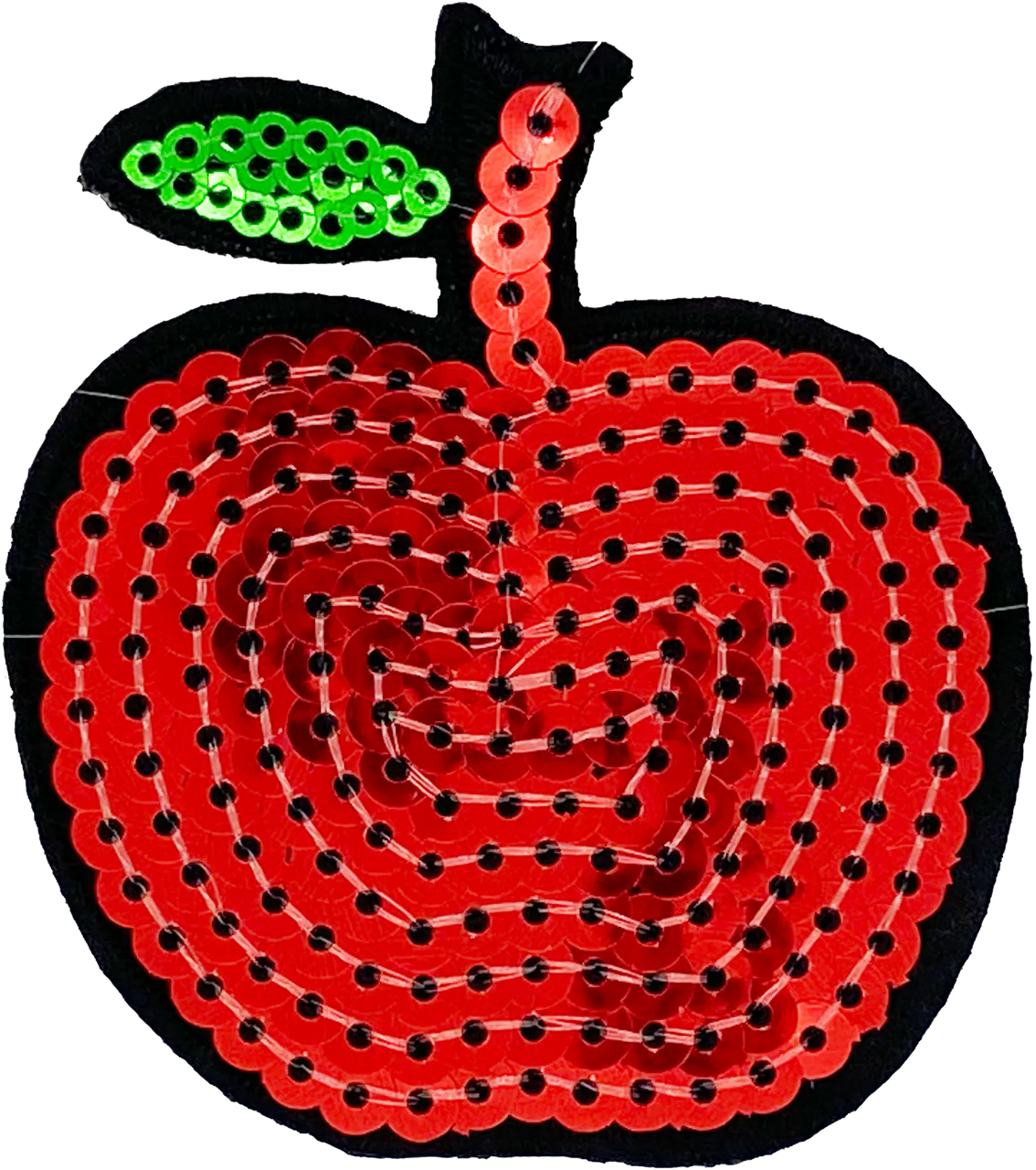 Sequin Apple - Patch