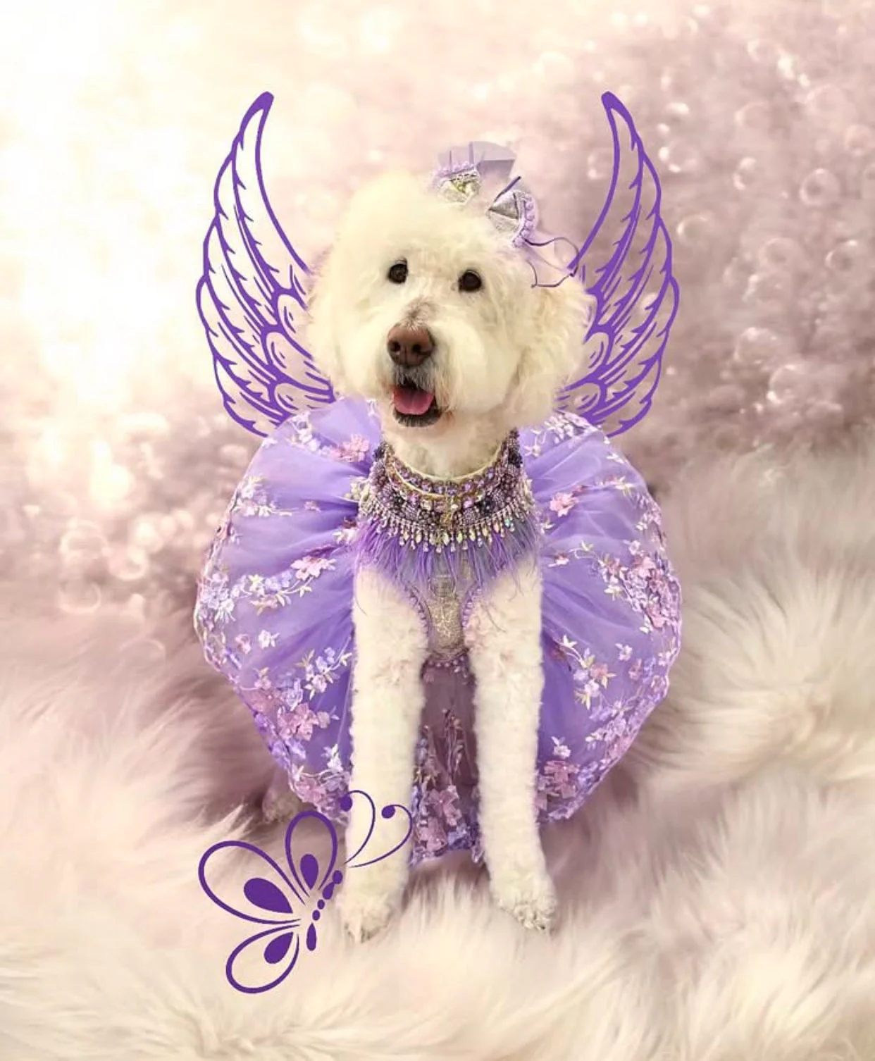 Shades of Lavender Tutu - Image 8