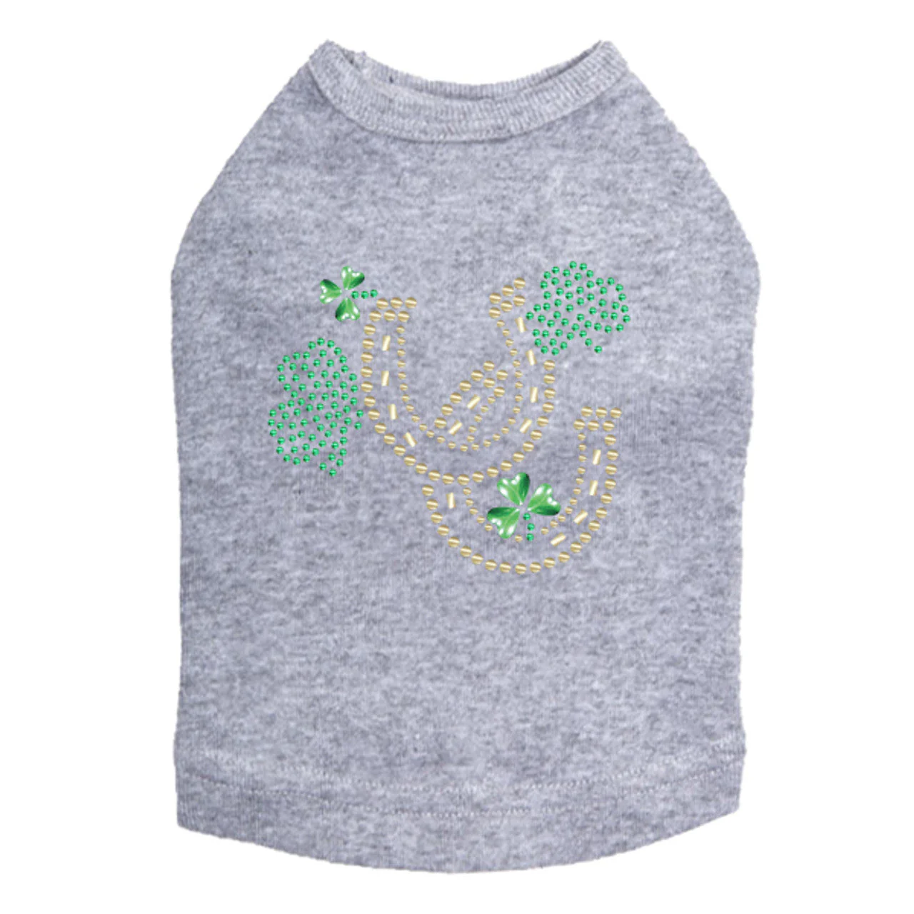 Shamrocks & Horseshoes - Dog Tank - Image 12