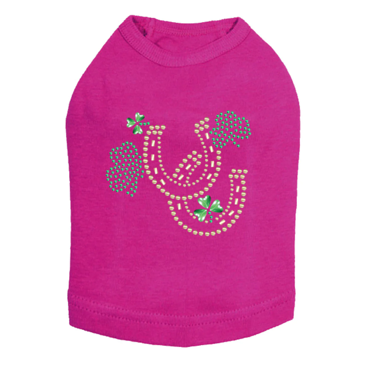 Shamrocks & Horseshoes - Dog Tank - Image 13