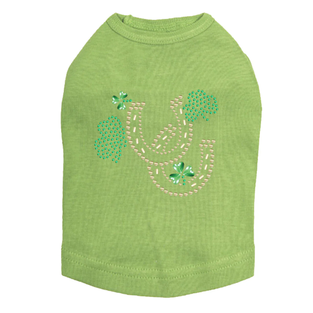 Shamrocks & Horseshoes - Dog Tank - Image 4