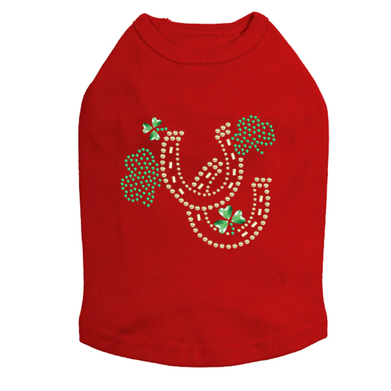 Shamrocks & Horseshoes - Dog Tank - Image 9