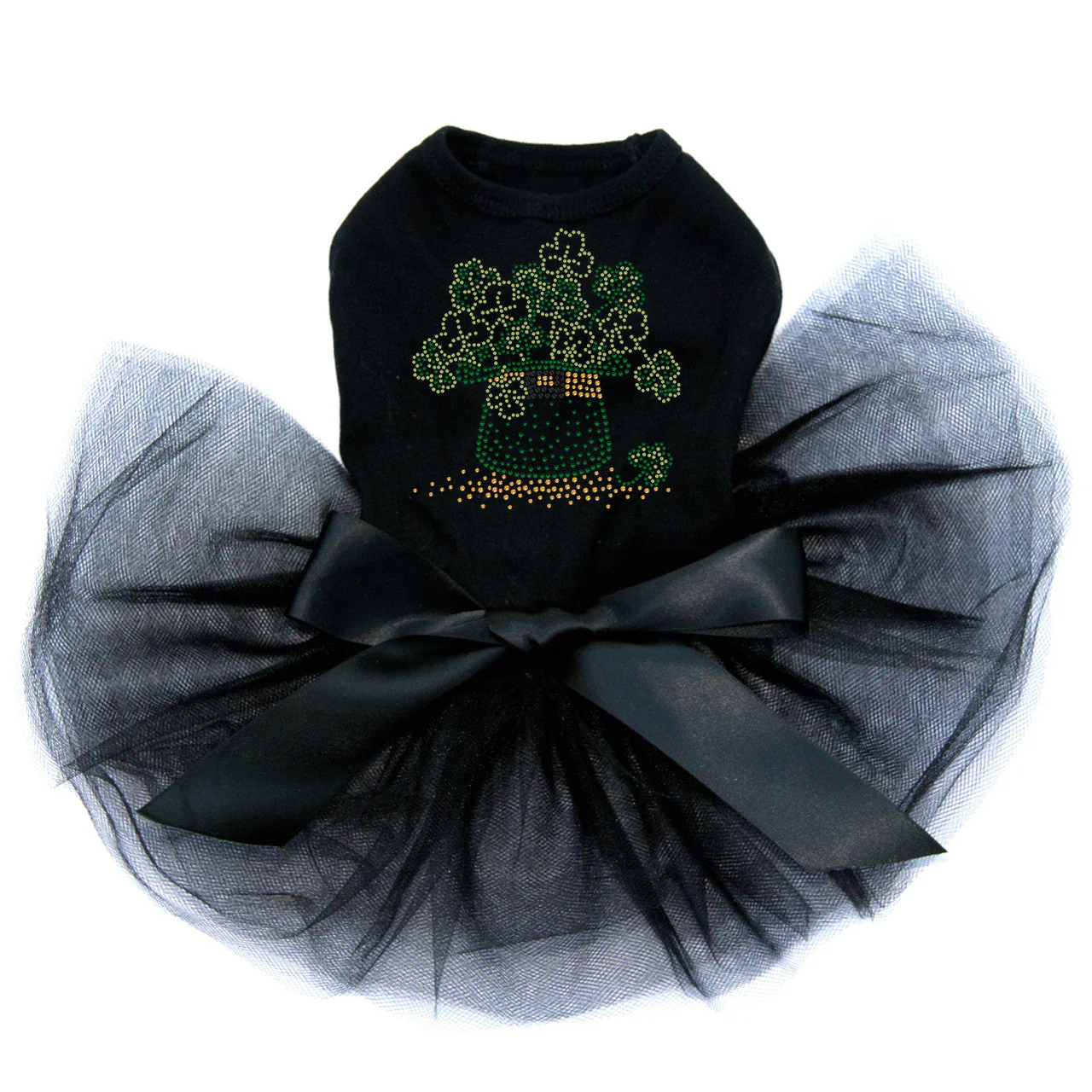 Shamrocks in Hat - Custom Tutu - Image 3