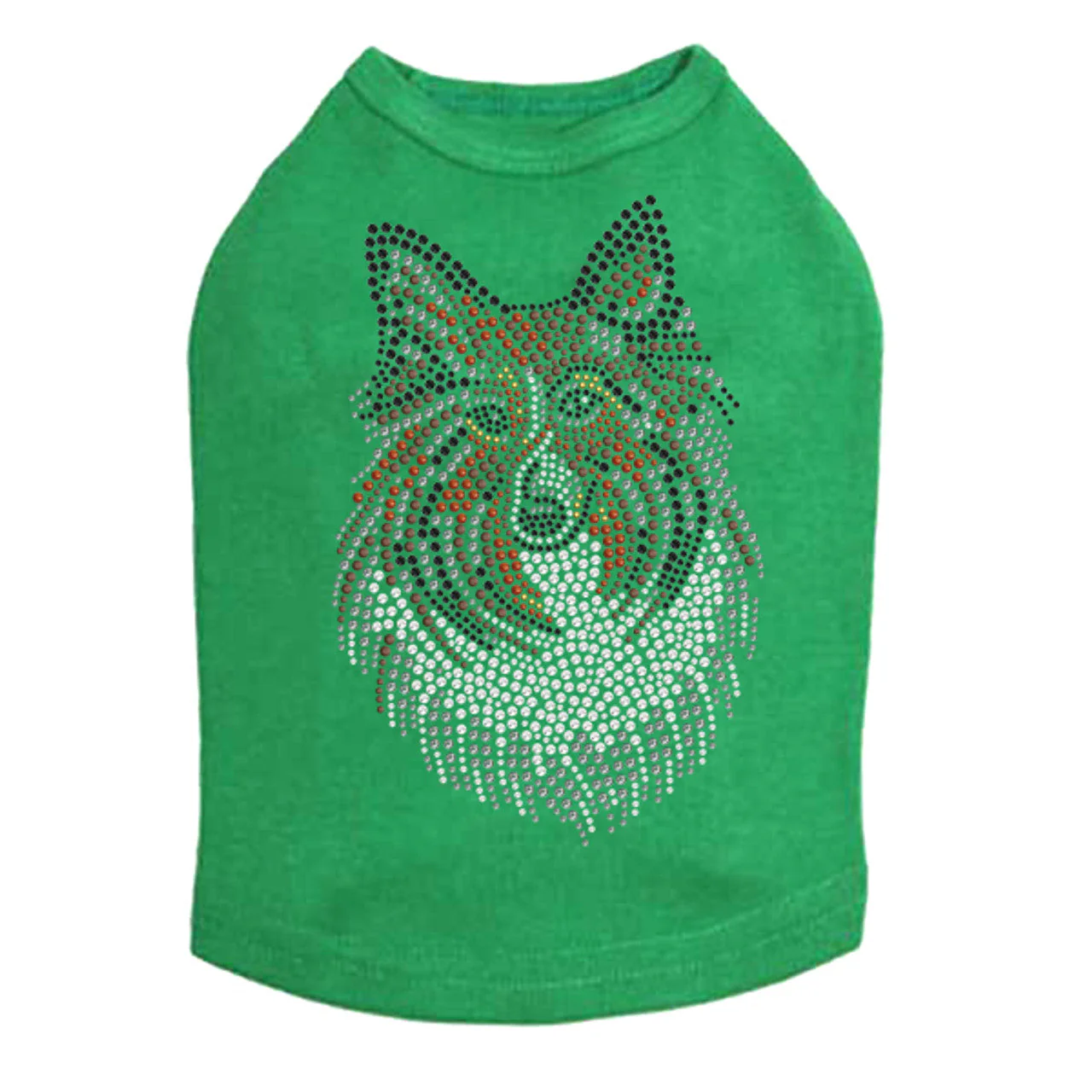 Sheltie Face - Dog Tank - Image 4